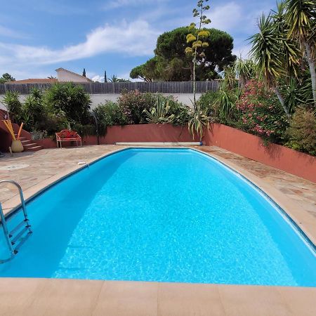Villa Palm' Issambres 6-7 Personnes, Clim, Avec Piscine, Jardin Et Parking Prives La Garonnette-Plage Eksteriør billede