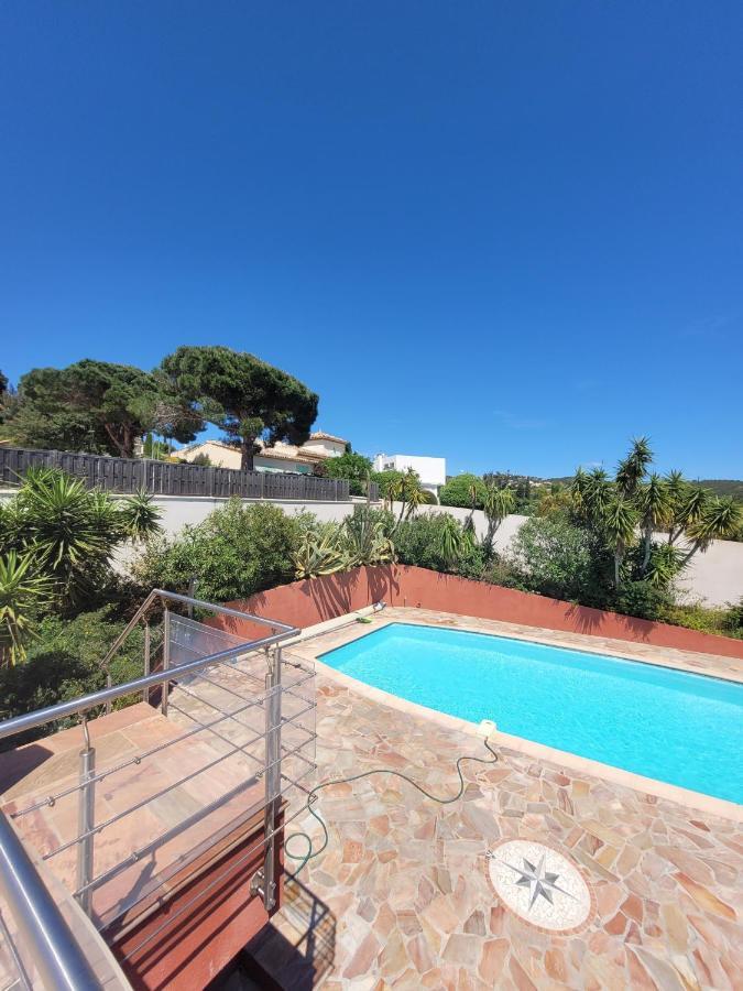 Villa Palm' Issambres 6-7 Personnes, Clim, Avec Piscine, Jardin Et Parking Prives La Garonnette-Plage Eksteriør billede