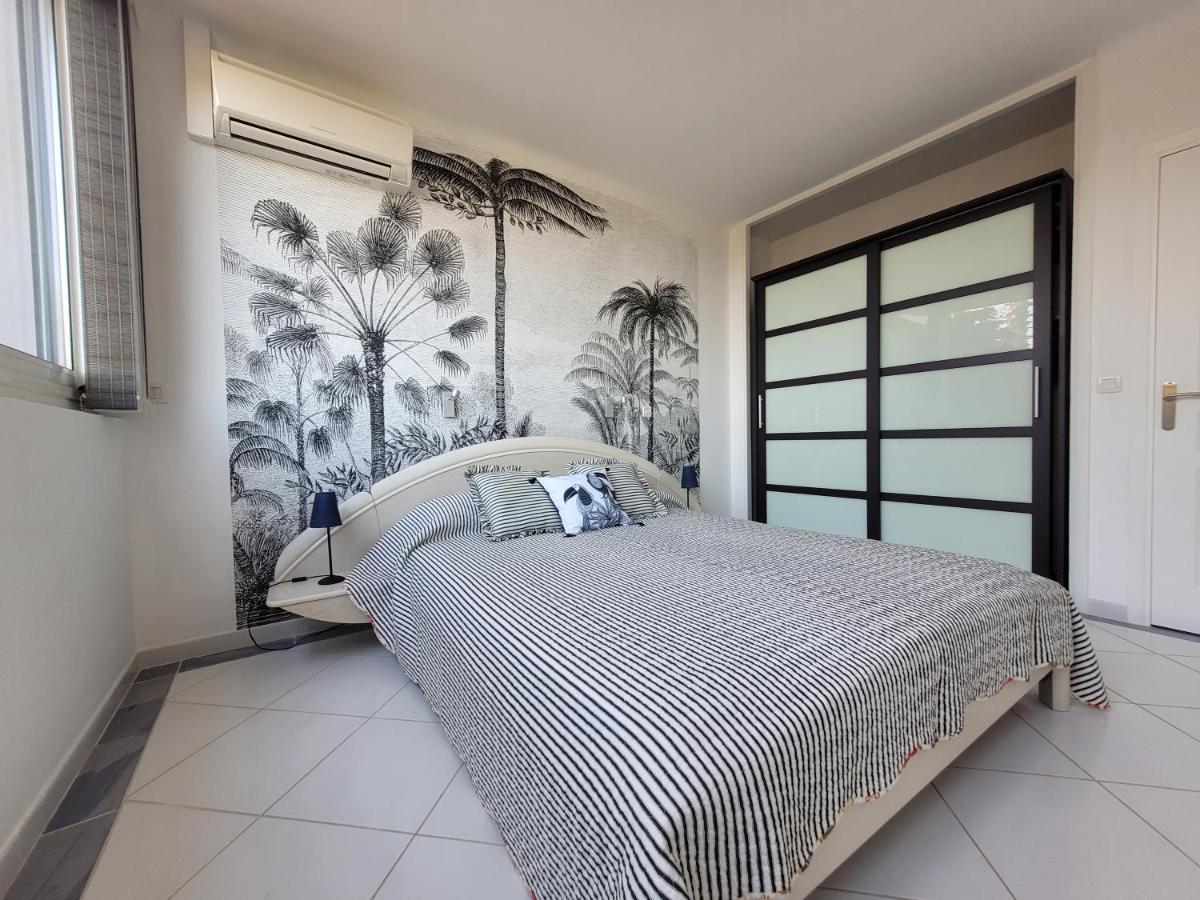 Villa Palm' Issambres 6-7 Personnes, Clim, Avec Piscine, Jardin Et Parking Prives La Garonnette-Plage Eksteriør billede