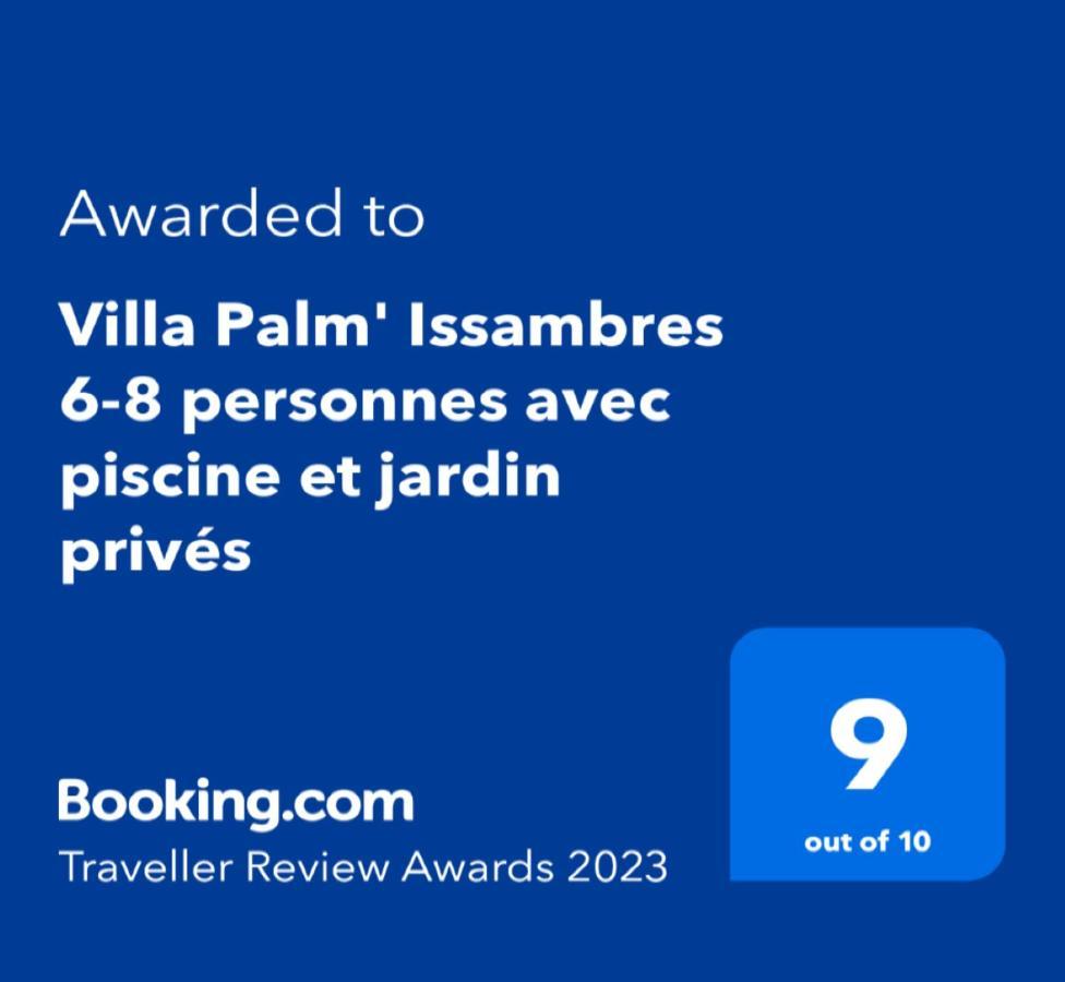 Villa Palm' Issambres 6-7 Personnes, Clim, Avec Piscine, Jardin Et Parking Prives La Garonnette-Plage Eksteriør billede
